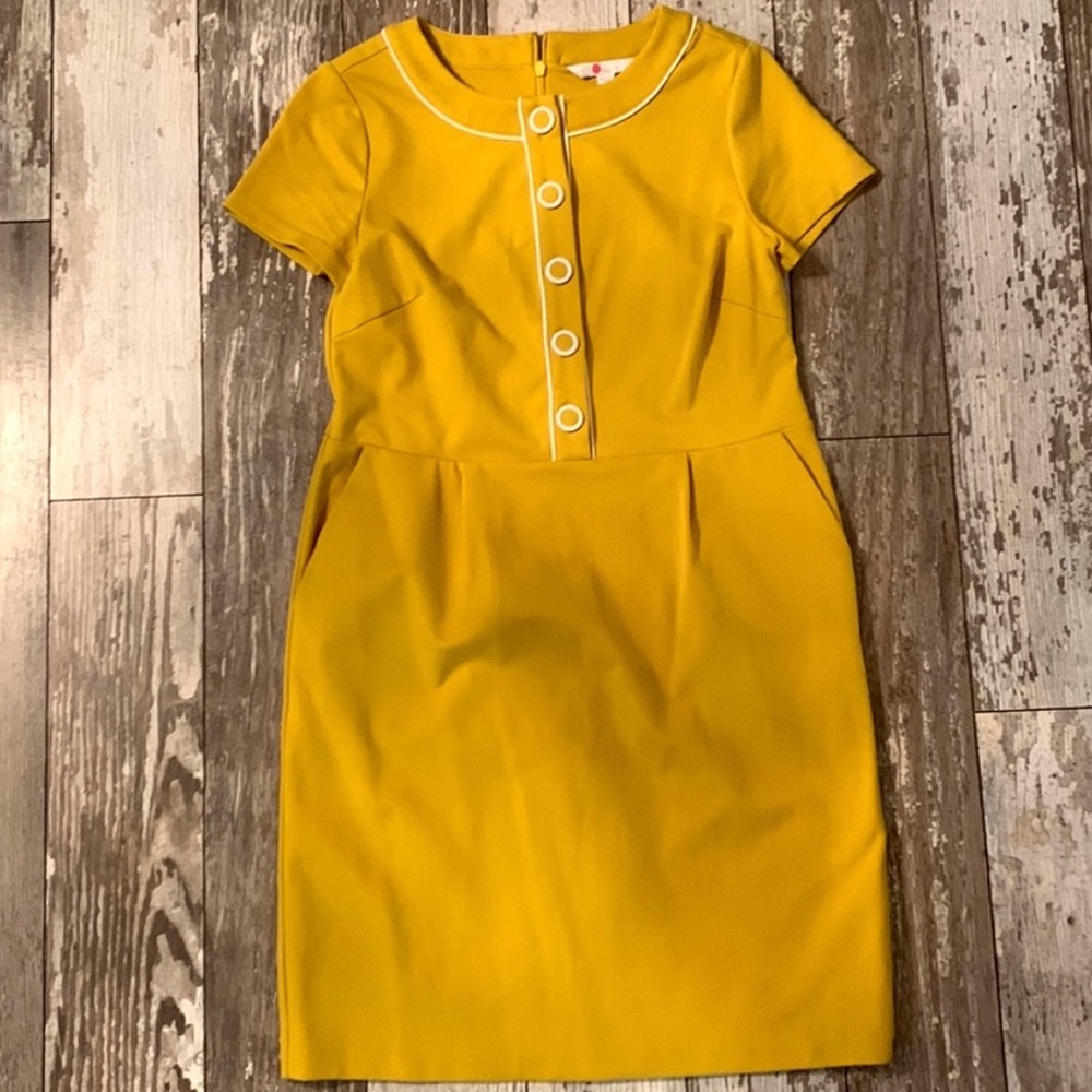 Boden Yellow Dress